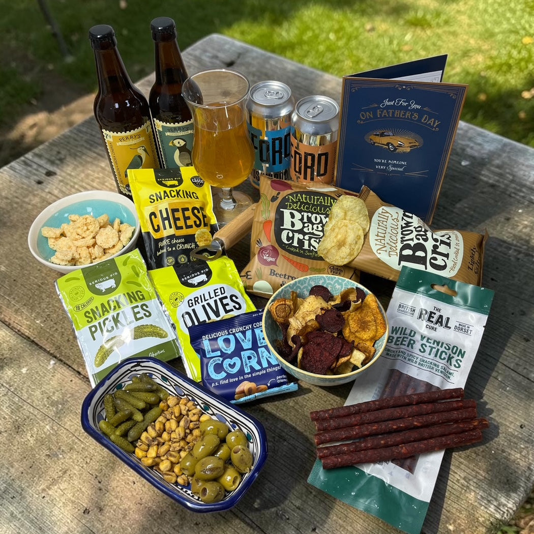Father’s Day Cider and Savoury Snack Hamper