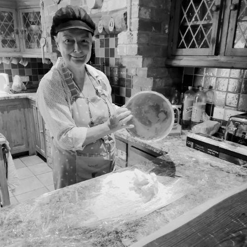 New Forest Shortbread being made at home by the owner.