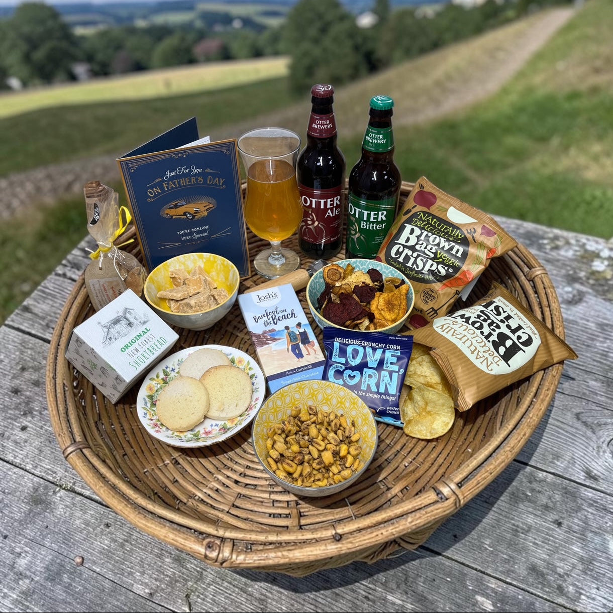 Father's Day Sweet and Savoury Snack Hamper